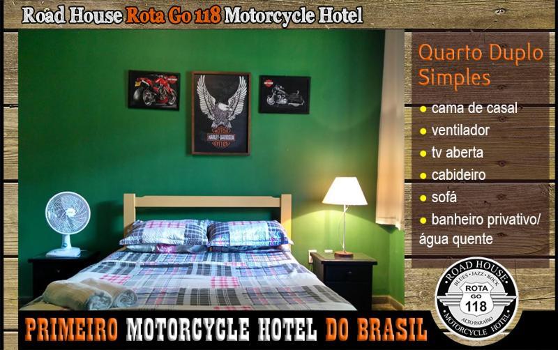 Road House Rota 118 Motorcycle Hotel Alto Paraíso de Goiás Exterior foto